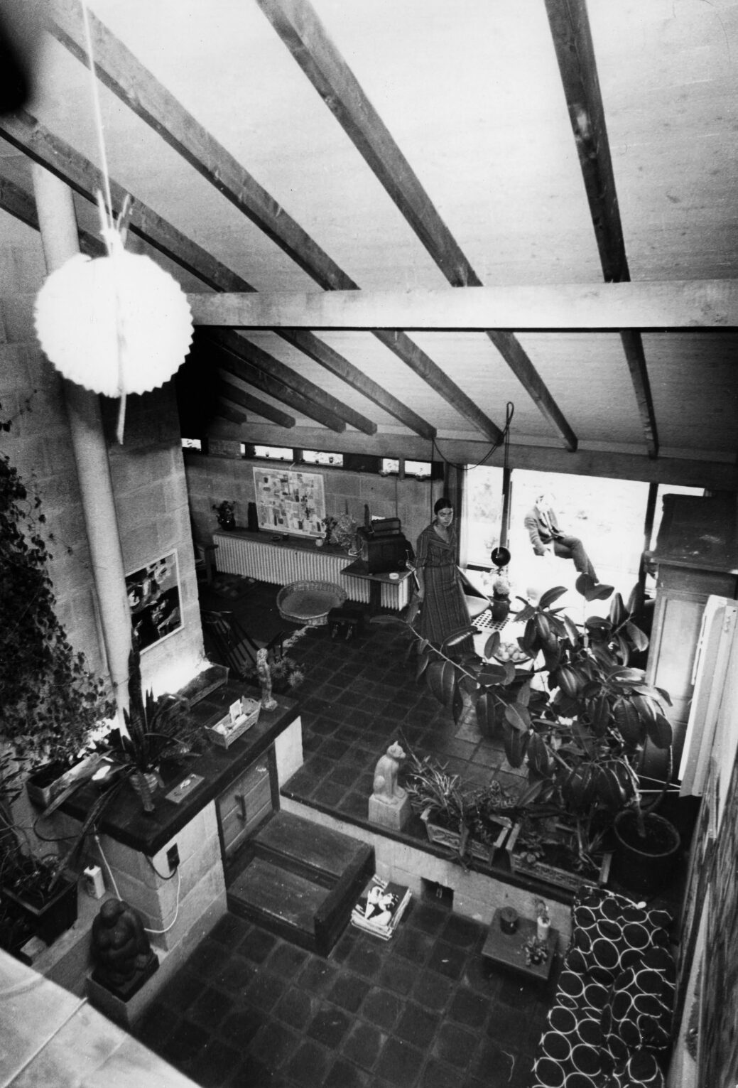 Interieur atelier/woonhuis te Gasteren. © foto particuliere collectie